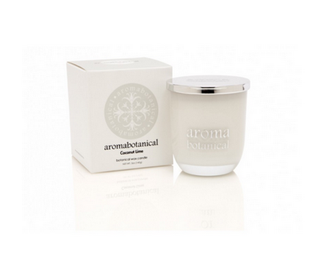 Smooth wax highly scented candle, milky color with Metal lid in gift box   Model:   AB-GL5OZLC