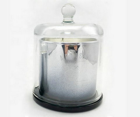 10 oz Glass Bell Dome Soy Scented Candle  Model:  ART-DM4SL